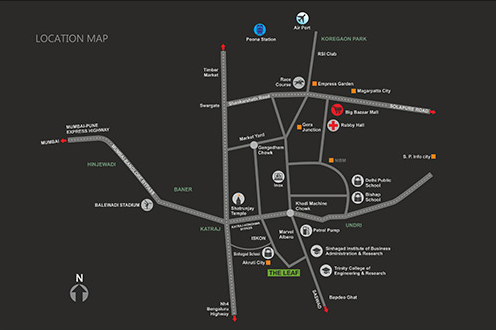 The Scapers The Leaf Location Map Image