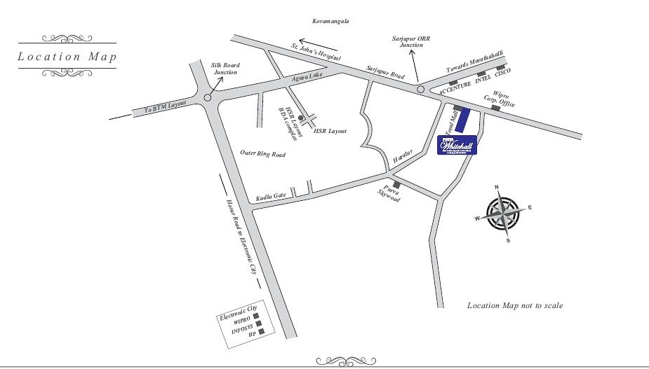 Purva Whitehall Location Map Image