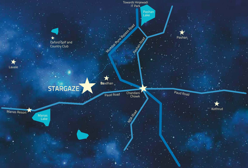 Kolte Patil Stargaze Location Map Image