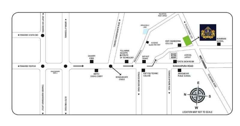 Purva High Crest Location Map Image