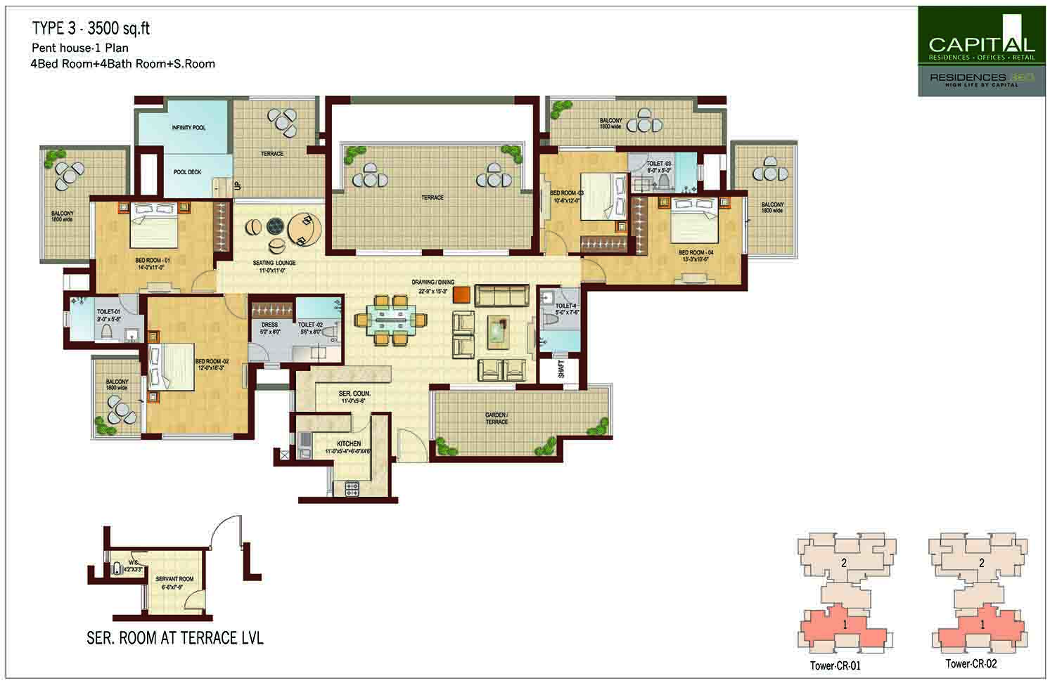 Capital Residences 360 in Sector 70A Gurgaon Price