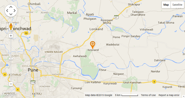 Venkatesh Oxy Galaxy Location Map Image