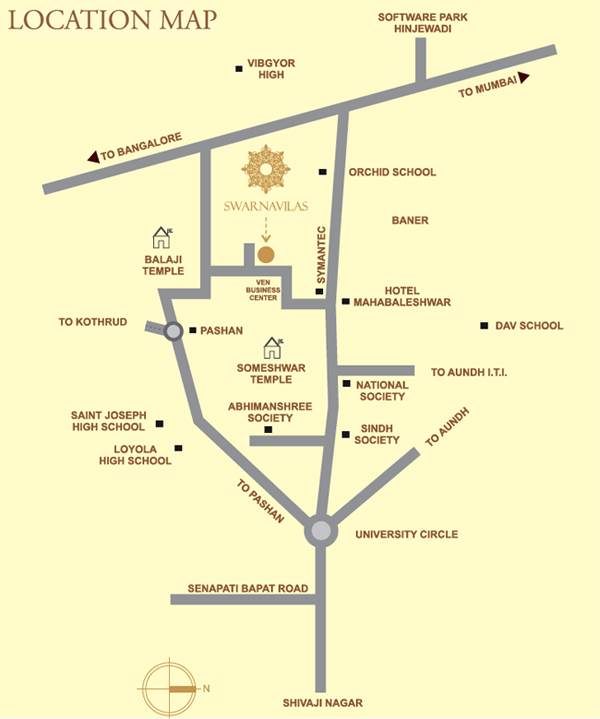  Swarnavilas Location Map Image