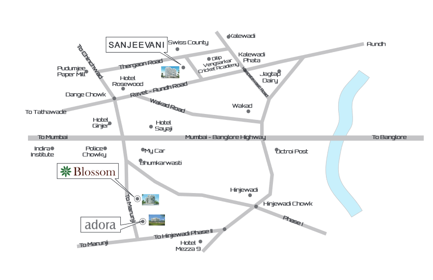 Jj Promoters Jj Adora Location Map Image