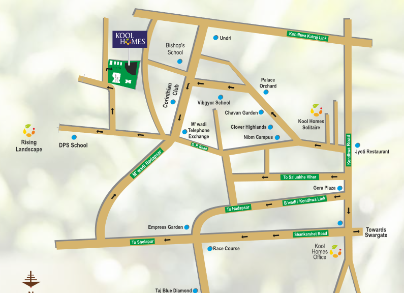  Homes Signature Location Map Image