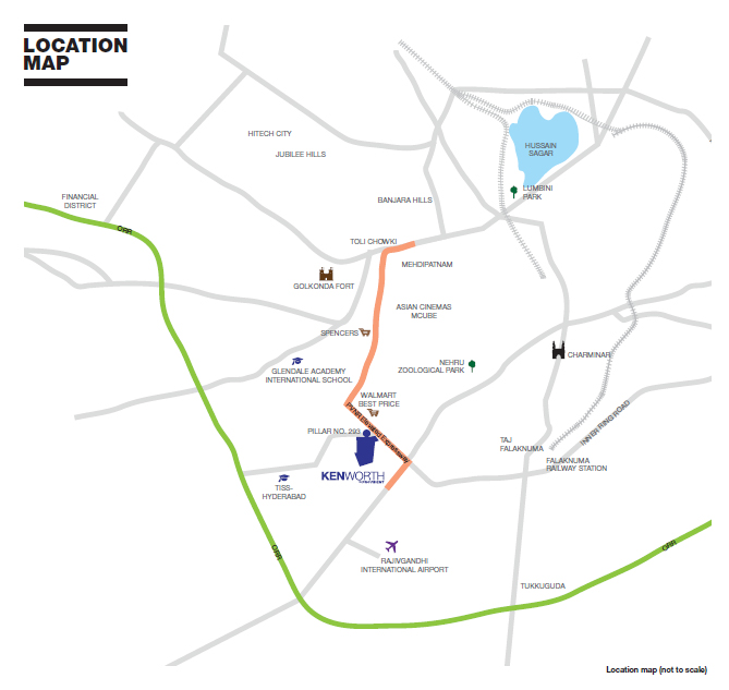 Provident Kenworth Location Map Image