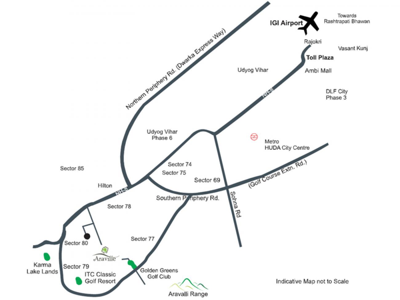 Supertech Araville Location Map Image