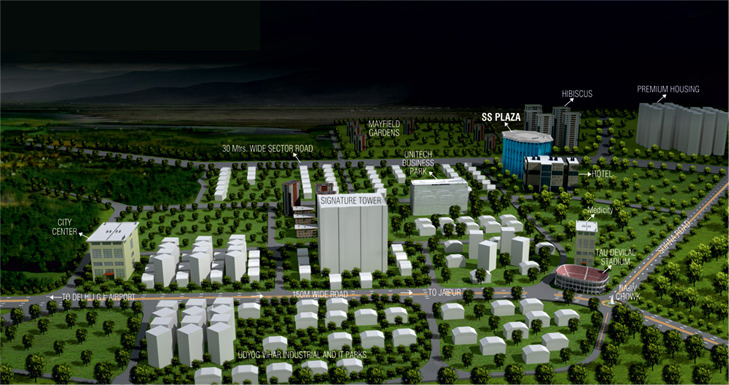 SS Plaza Location Map Image