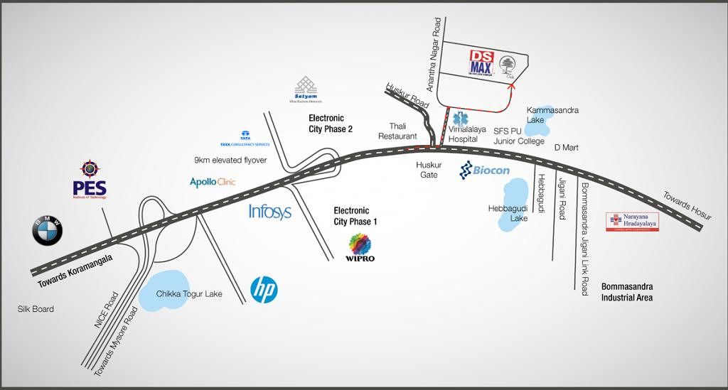 Ds Max Silver Oak Location Map Image