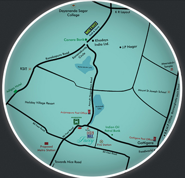 Ds Max Savvy Location Map Image