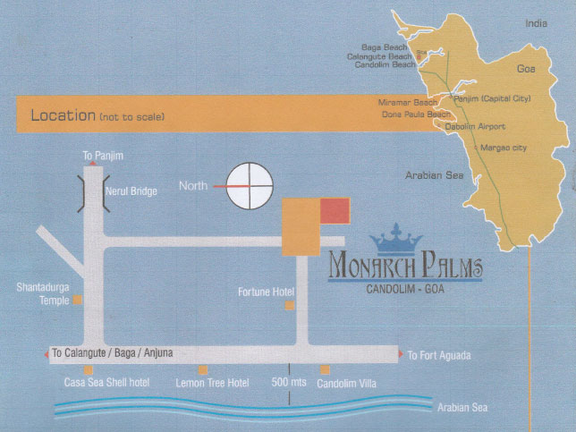  Monarch Palms Location Map Image