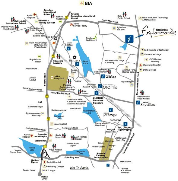  Esplanade Location Map Image