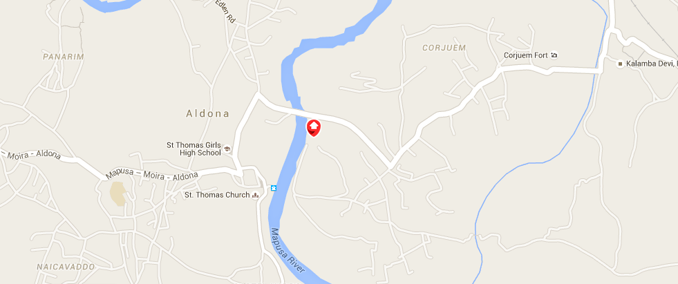 Rainforest Casas Na Colina Location Map Image