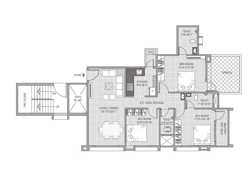 Om Shivam Shiv Elite in Wardha Road Nagpur - Price, Floor Plan ...