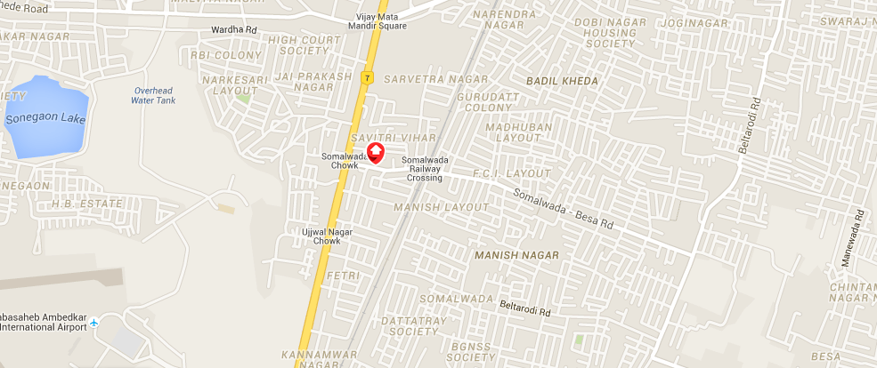 Concrete Ghanshyam Laxmi Apartments Location Map Image