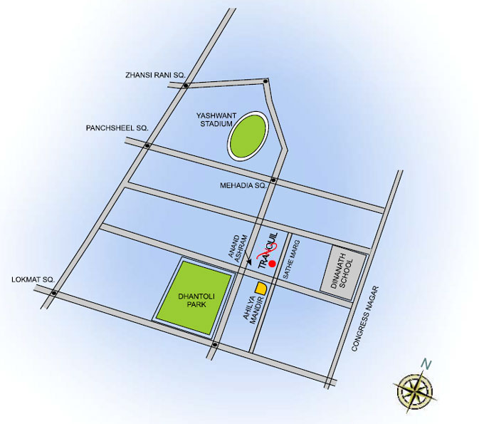  Tranquil Location Map Image