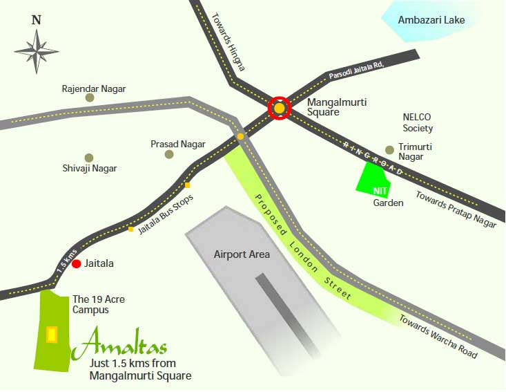  Amaltas Location Map Image