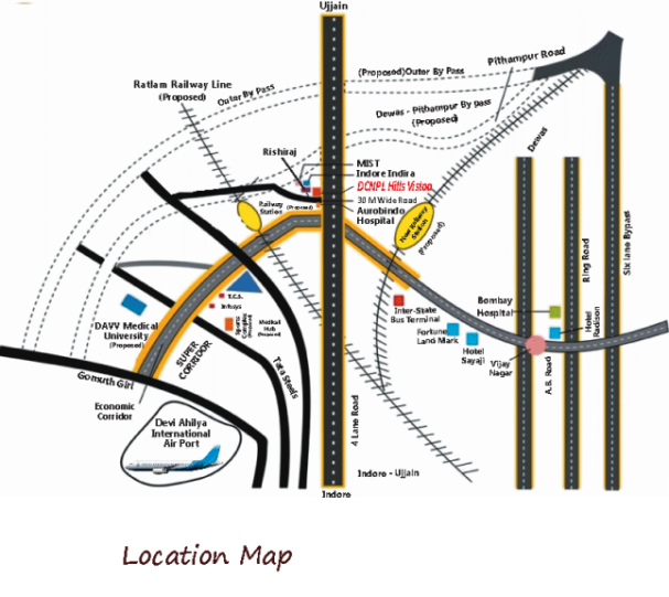  Hills Vistaa Location Map Image