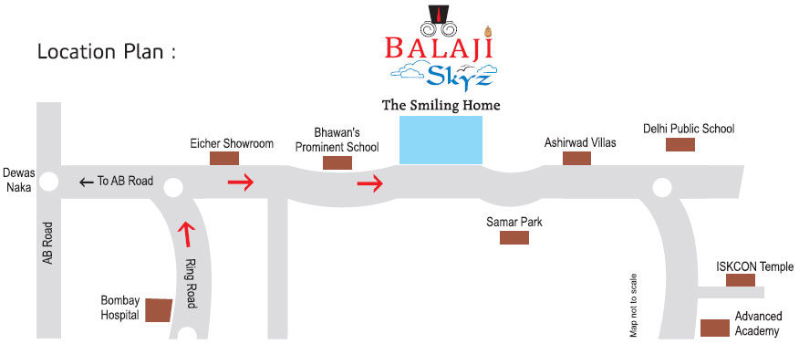  Balaji Skyz Location Map Image