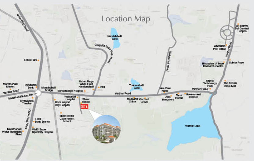 Sai Purvi Mithila Location Map Image