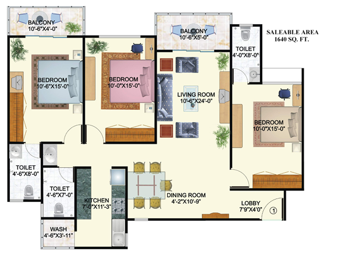 Mirchandani Shalimar Palms in Pipaliyahana Indore - Price, Floor Plan ...