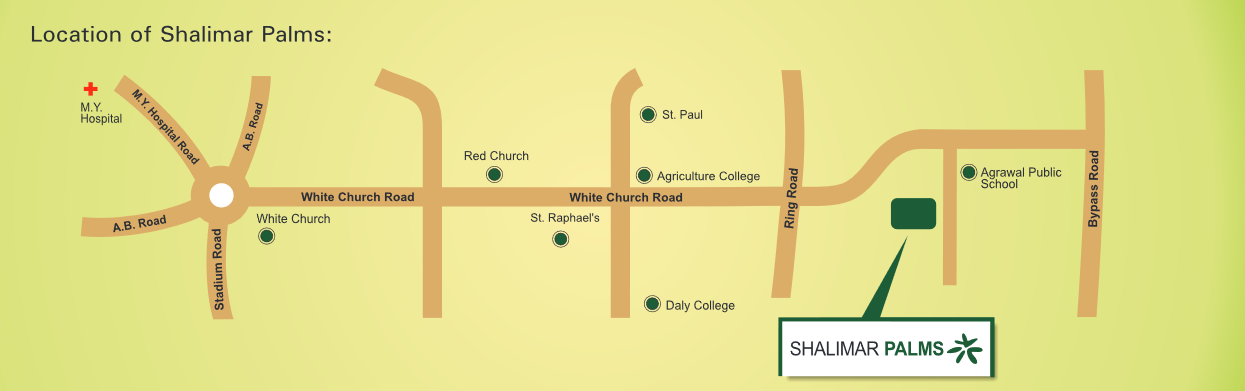  Shalimar Palms Location Map Image