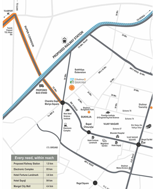  Shalimar Swayam Location Map Image