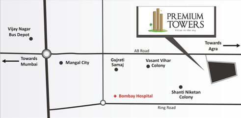  Premium Towers Location Map Image