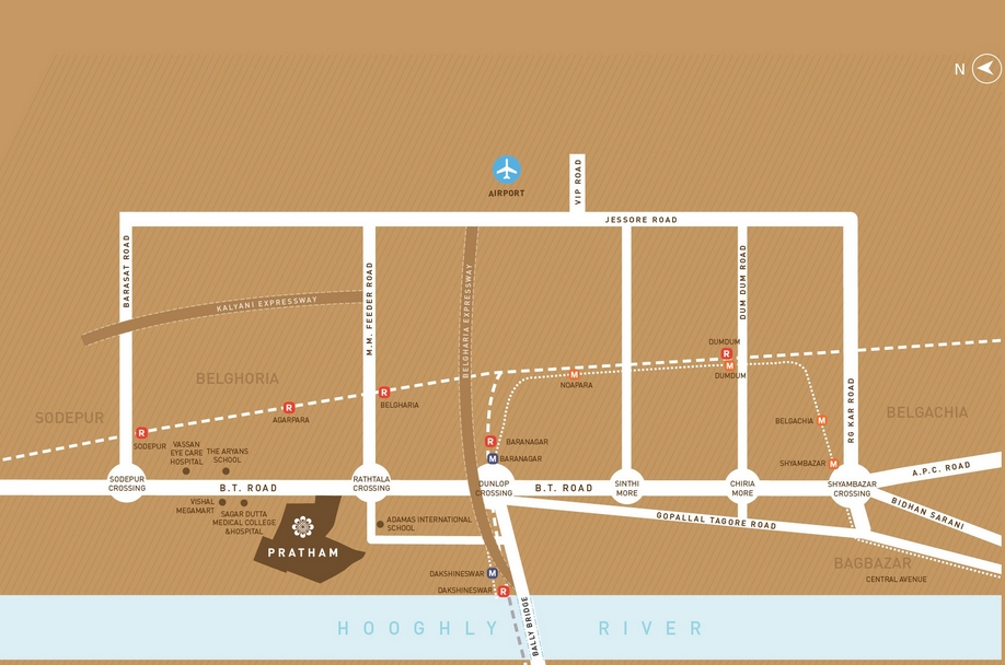 Dhoot Pratham Location Map Image