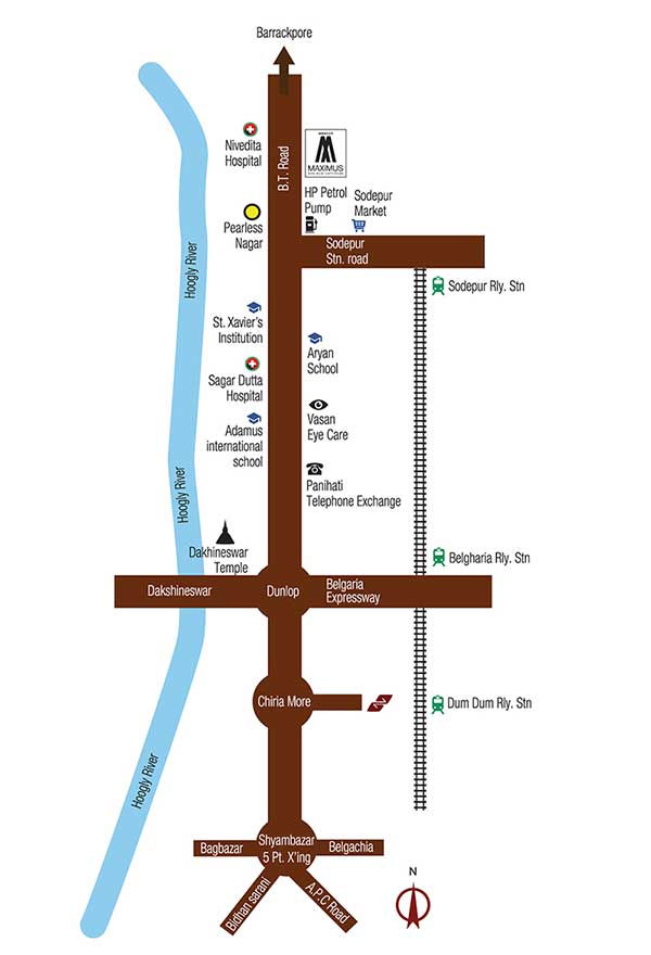 Merlin Maximus Location Map Image