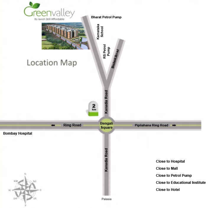  Green Valley Location Map Image