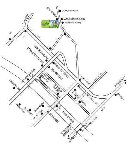 Riya Manbhari Greens Location Map Image