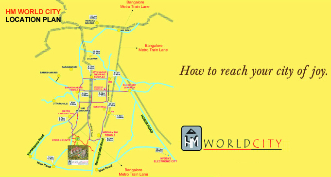  World City Location Map Image