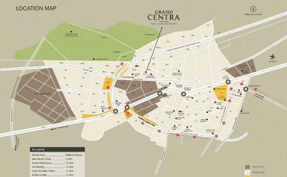 ILD Grand Centra Location Map Image