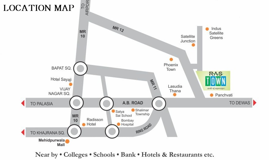 Ras Infraestate R L Ras Town Location Map Image