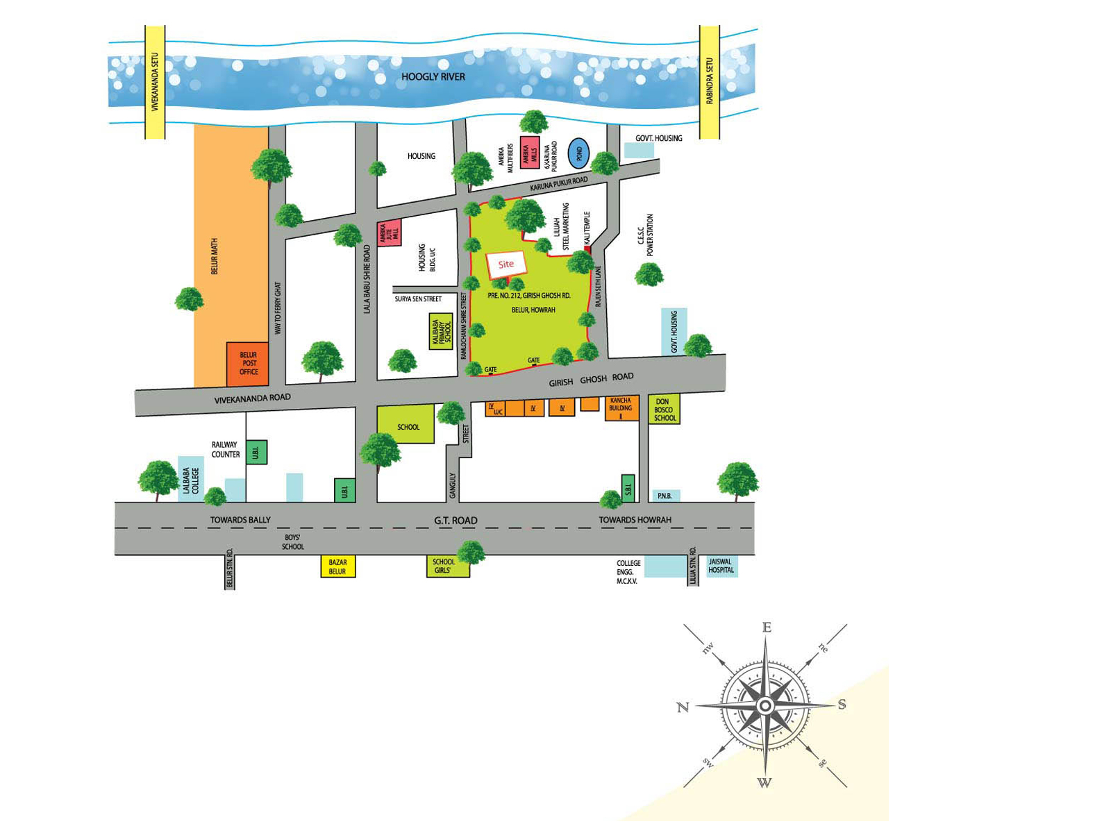  Pravesh Location Map Image