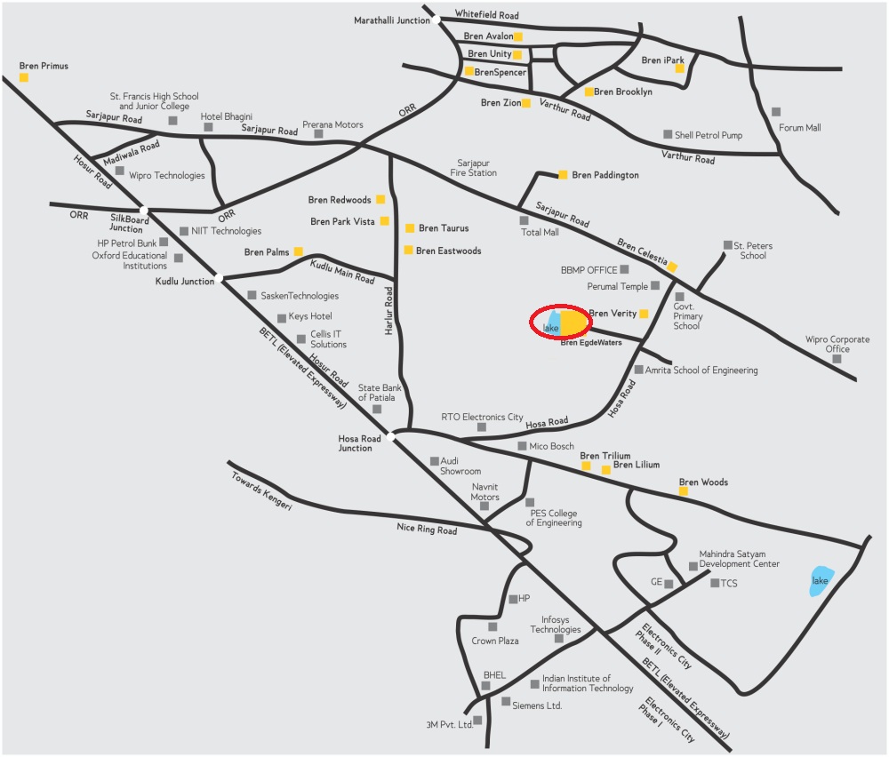  Edgewaters Location Map Image