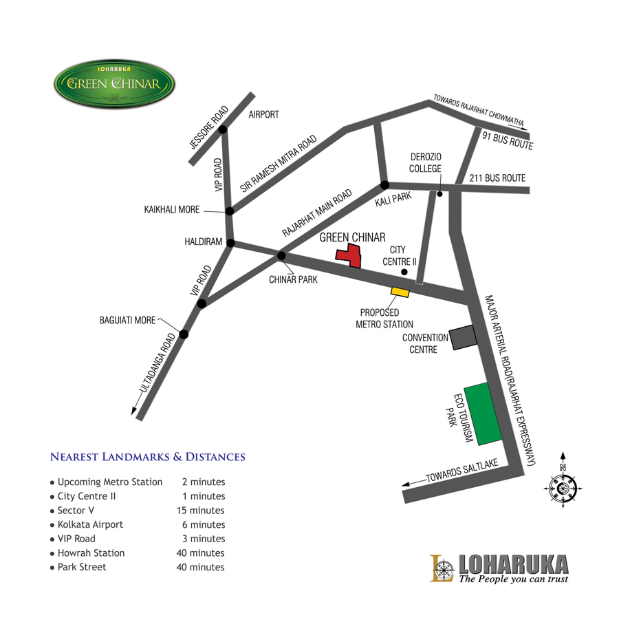  Green Chinar Location Map Image