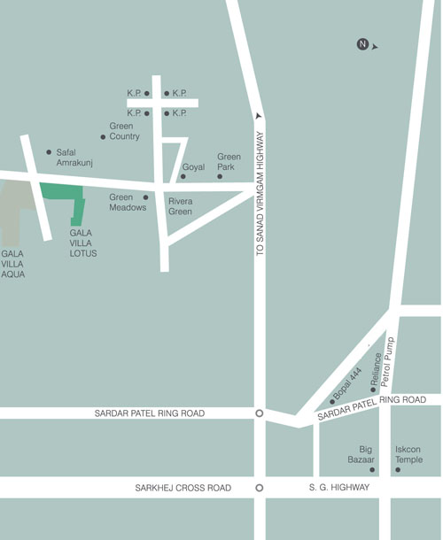  Lotus Villa Location Map Image