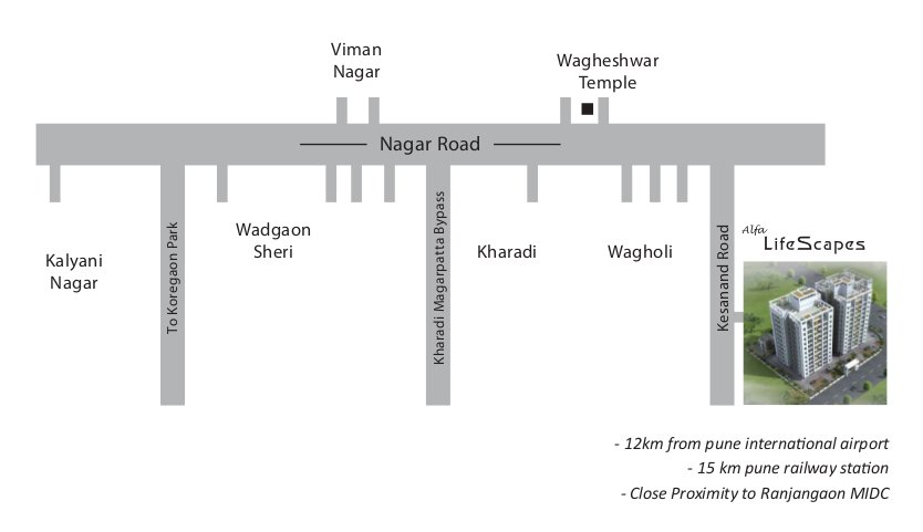 Ark Prem  Alfa Life Scapes Location Map Image