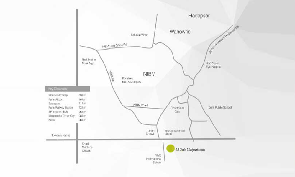 38 Park Majestique Location Map Image