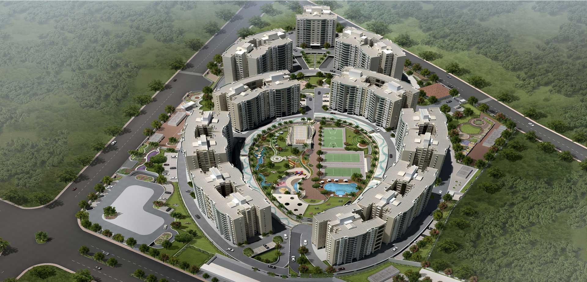 Clover Forest County in Kharadi Pune Price, Floor Plan, Brochure