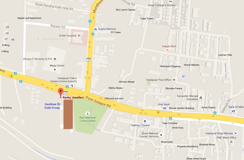 Gada Anutham Location Map Image