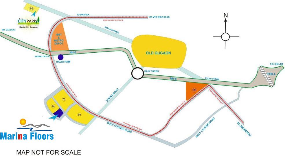 Pal Rivierra Location Map Image