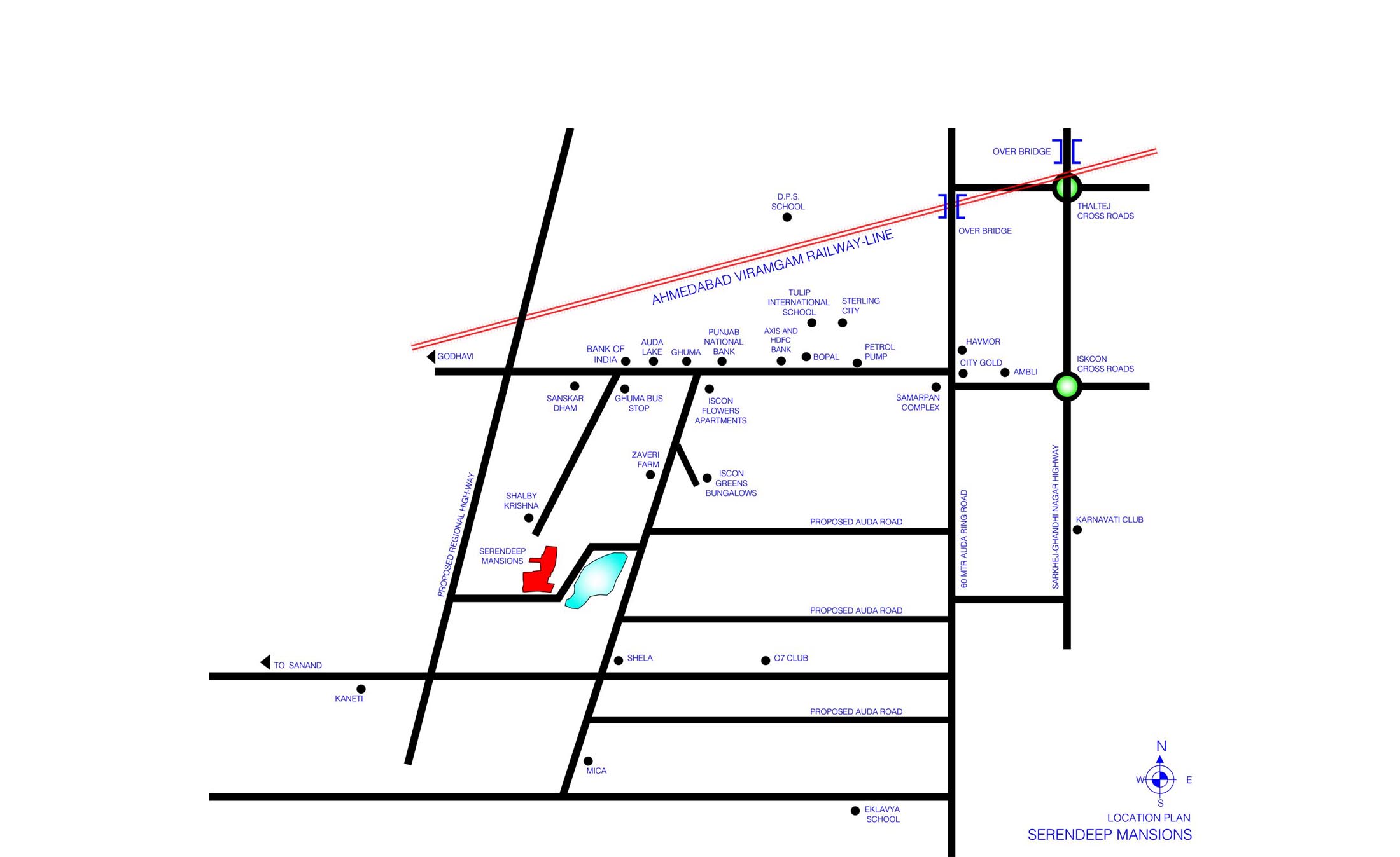  Serendeep Mansion Location Map Image