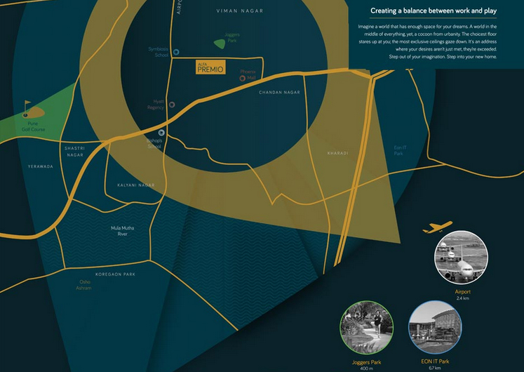 Ark Prem  Ark Prem Alfa Premio Location Map Image