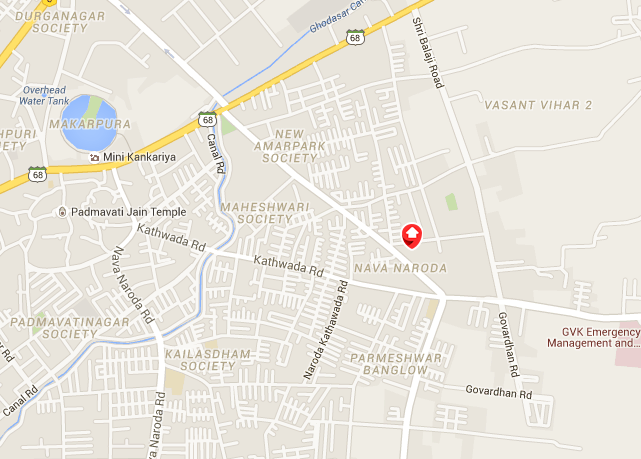 Maruti Shree Ram Vandan Location Map Image