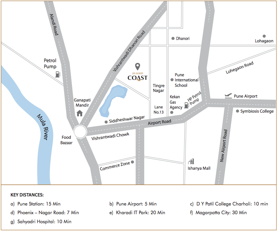 Mantra 29 Gold Coast Location Map Image