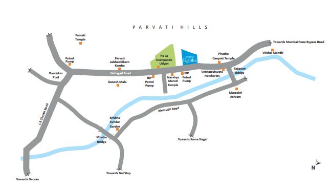 Rohan Kritika Location Map Image
