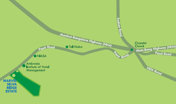 Marvel Selva Ridge Location Map Image